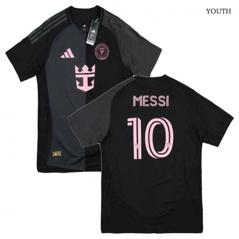 2025 Inter Miami Authentic Away Youth Shirt Messi #10
